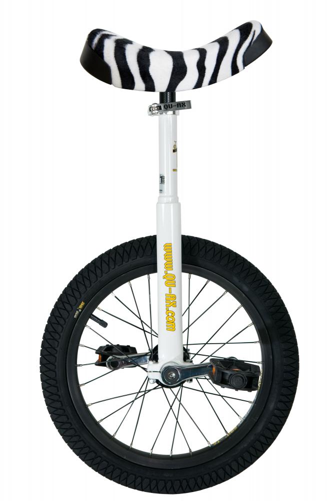 QU-AX Luxus Einrad 16 Zoll (305mm) weiß